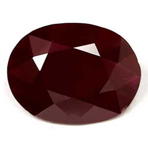 Oval 1.30 Red Ruby - #1070526