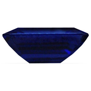 Emerald 1.00 Blue Sapphire - #1070197