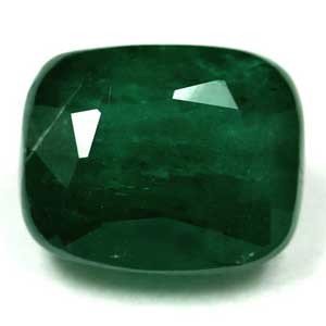 Cushion 3.53 Green Emerald - #1070723
