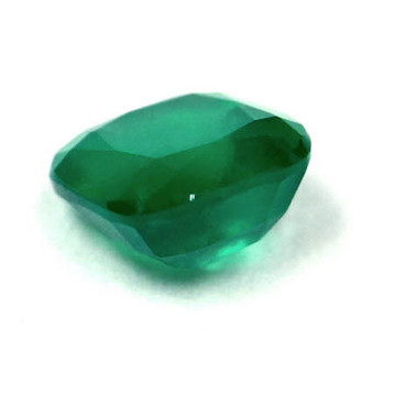 Cushion 0.88 Green Emerald - #1070736