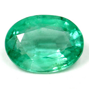 Oval 0.96 Green Emerald - #1070774
