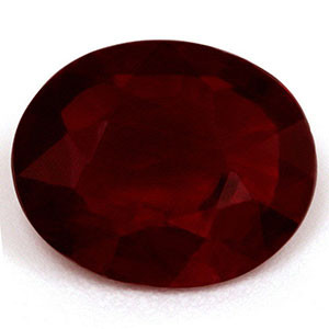 Oval 0.82 Red Ruby - #1071217