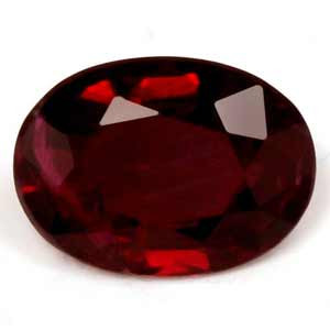 Oval 0.66 Red Ruby - #1071215