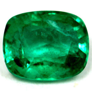 Cushion 0.94 Green Emerald - #1070801