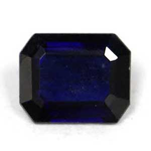 Emerald 0.76 Blue Sapphire - #1070885