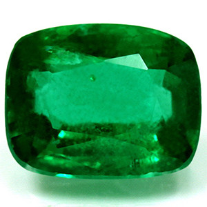 Cushion 1.51 Green Emerald - #1070823
