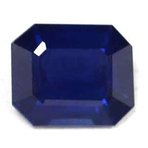 Emerald 0.87 Blue Sapphire - #1070893