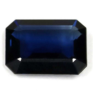 Emerald 1.29 Blue Sapphire - #1070910