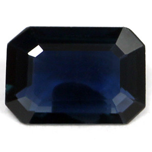 Emerald 0.75 Blue Sapphire - #1071155