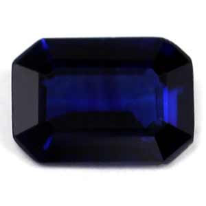 Emerald 0.91 Blue Sapphire - #1071154
