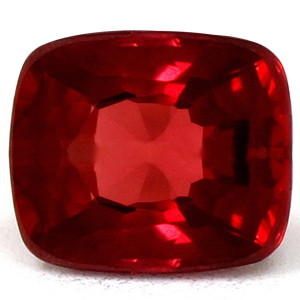 Cushion 0.65 Red Ruby - #1071728