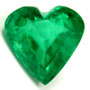 Heart 2.46 Green Emerald - #1071249