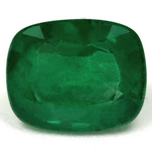 Cushion 1.59 Green Emerald - #1071475
