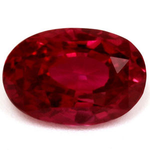 Oval 0.93 Red Ruby - #1071261