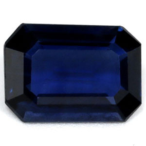 Emerald 1.23 Blue Sapphire - #1071533
