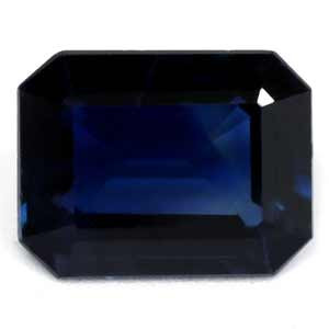 Emerald 2.55 Blue Sapphire - #1071445