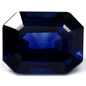 Emerald 2.48 Blue Sapphire - #1071775