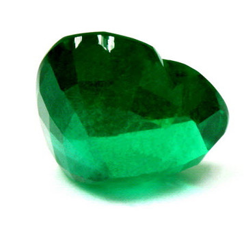 Heart 4.66 Green Emerald - #1071862