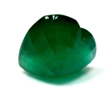Heart 3.49 Green Emerald - #1071893