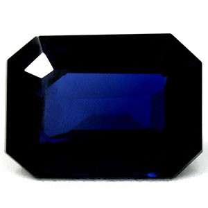 Emerald 1.63 Blue Sapphire - #1071925