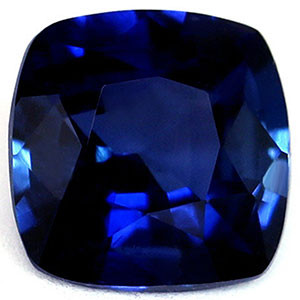Cushion 0.85 Blue Sapphire - #1072414