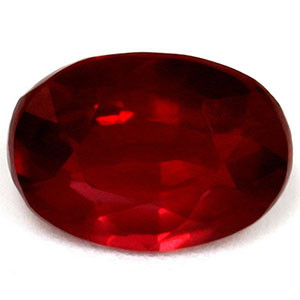 Oval 0.58 Red Ruby - #1071724