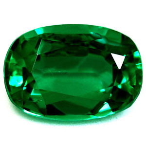 Cushion 1.34 Green Emerald - #1072464