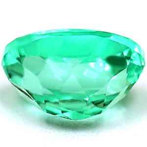 Oval 0.62 Green Emerald - #1072810