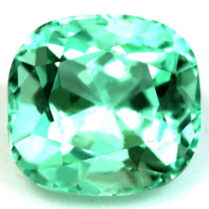 Cushion 0.53 Green Emerald - #1072899