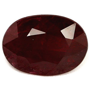 Oval 0.94 Red Ruby - #1072345