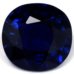 Cushion 2.38 Blue Sapphire - #1072117