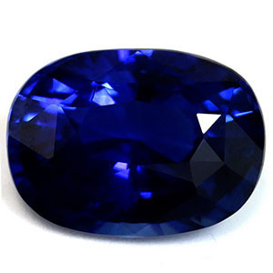 Cushion 5.50 Blue Sapphire - #1072429