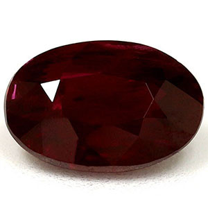 Oval 0.83 Red Ruby - #1072278