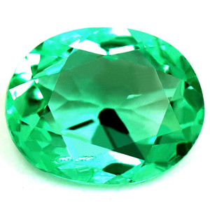 Oval 0.61 Green Emerald - #1072807