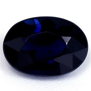 Oval 1.00 Blue Sapphire - #1073094
