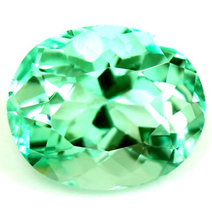 Oval 0.58 Green Emerald - #1072821