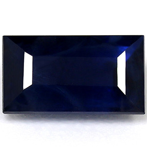 Emerald 0.78 Blue Sapphire - #1072756