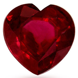 Heart 2.50 Red Ruby - #1073525