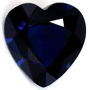 Heart 0.77 Blue Sapphire - #1073086
