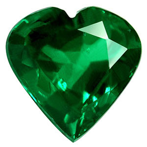 Heart 2.67 Green Emerald - #1073939