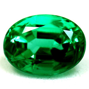 Oval 0.84 Green Emerald - #1073650