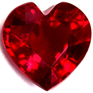 Heart 1.76 Red Ruby - #1073537