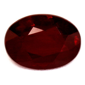Oval 0.88 Red Ruby - #1073691