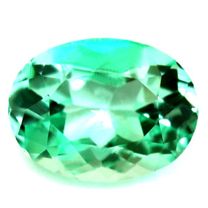 Oval 0.72 Green Emerald - #1073552
