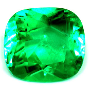 Cushion 3.28 Green Emerald - #1074951