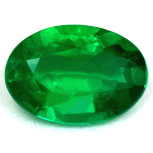 Oval 0.61 Green Emerald - #1074633
