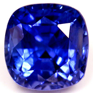 Cushion 1.23 Blue Sapphire - #1075327