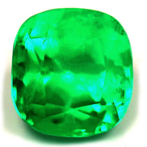 Cushion 1.34 Green Emerald - #1074820