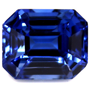 Emerald 1.65 Blue Sapphire - #1075851