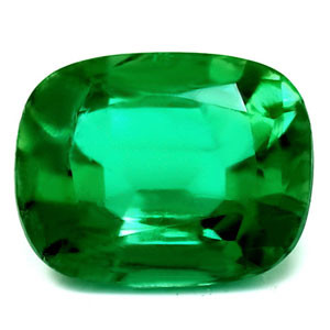 Cushion 1.37 Green Emerald - #1075180